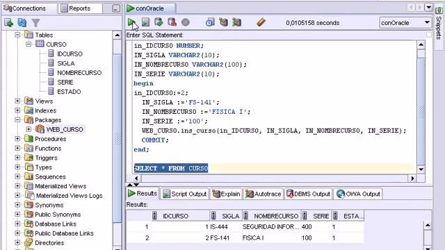 JQUERY, JQGRID Y ORACLE PARTE 02 смотреть онлайн