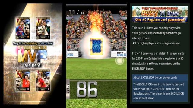 PES Card Collection - Retry 11 Draws (Player Development Campaign) смотреть онлайн
