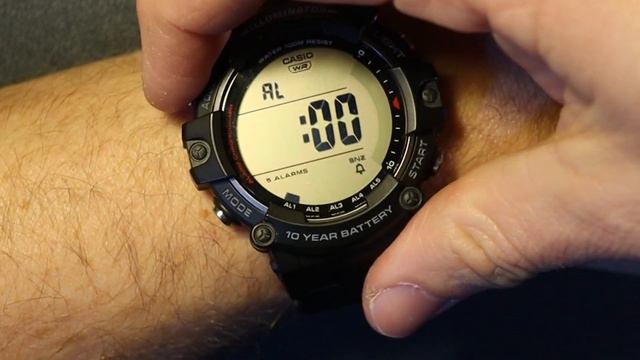 HOW TO Set The CASIO AE-1500WH Alarms