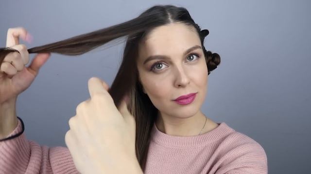 КУДРИ БЕЗ ПЛОЙКИ И БИГУДИ: 2 СПОСОБ ❤️ Локоны без вреда для волос смотреть онлайн
