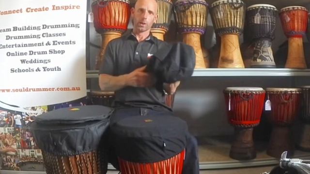 Drum Shop - Djembe Head Covers смотреть онлайн