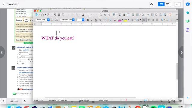 Simple Present Question Words