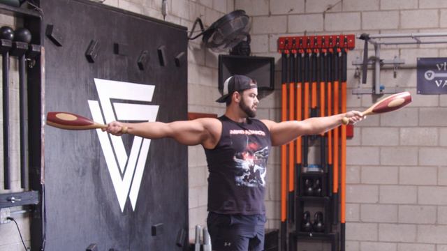 Intermediate Indian Club Metronome Mill Workout смотреть онлайн