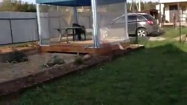 Выравнивание земельного участка под газон