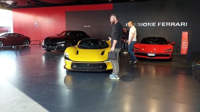 Ferrari Daytona SP3 engine start and sound. Ferrari Challenge 2023 Valencia