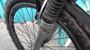 Как сделать мягче вилку на велосипеде, смазка вилки.