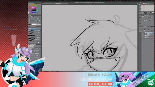 Drawing a new design for Project: VALKYRIE!!