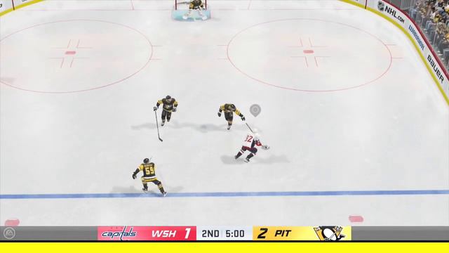 (EA SPORTS NHL 21) (Capitals vs Penguins) Gameplay смотреть онлайн