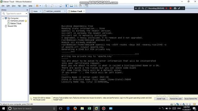 Cara Konfigurasi HTTPS pada debian 7 смотреть онлайн