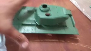 Сборная модель КВ-85 1:30 "огонёк"  из СССР