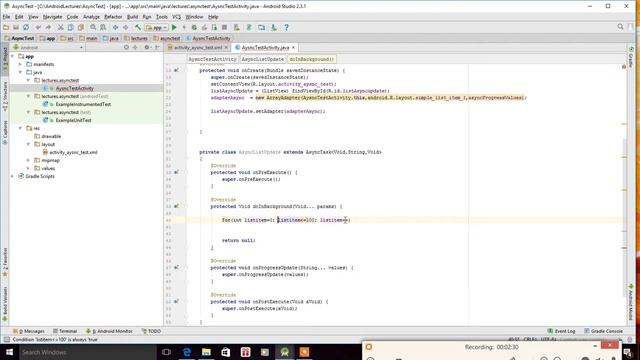 Best Android Course: Async Task with example: part 5 смотреть онлайн