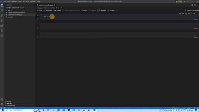 Jupyter Notebooks in VS Code | Create, open, and save Jupyter Notebooks смотреть онлайн