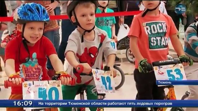 Соревнования на беговелах прошли в Тюмени в дни школьных каникул для малышей от 2 до 5 лет смотреть онлайн