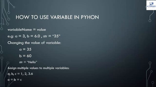 Difference between Variables, Constants & Literals in Python - Python Programming Course - Lecture смотреть онлайн