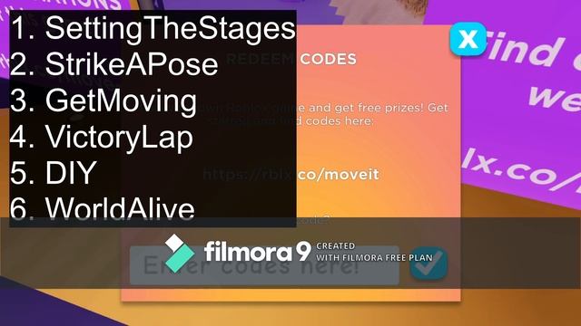 ISLAND OF MOVE ROBLOX CODES 2020! смотреть онлайн