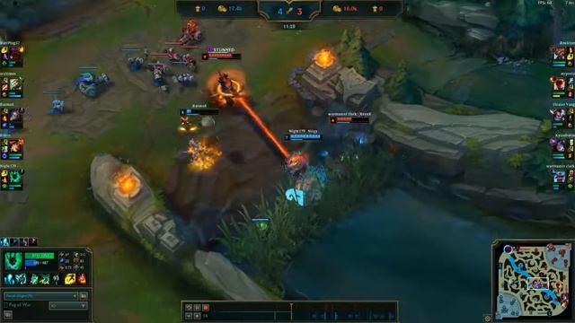 INSANE THRESH REDDIT 1v9 LEAGUE OF LEGENDS смотреть онлайн