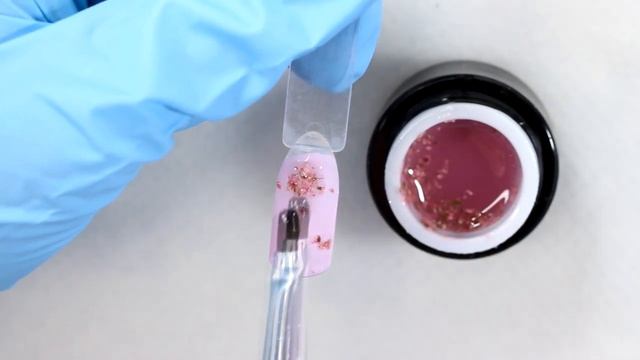 Маникюр товарами с Алиэкспресс / Дизайн с сухоцветами смотреть онлайн