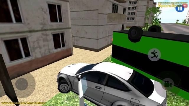 Lambo Bus - 3d Driving Car Open City - Best Android GamePlay смотреть онлайн