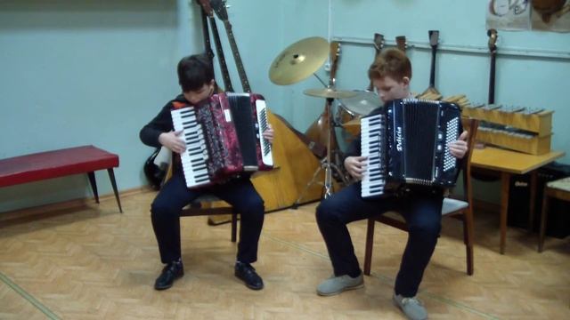 Маслов Андрей, Кузьмин Евгений. Розас Ю. Вальс "НАД ВОЛНАМИ" смотреть онлайн