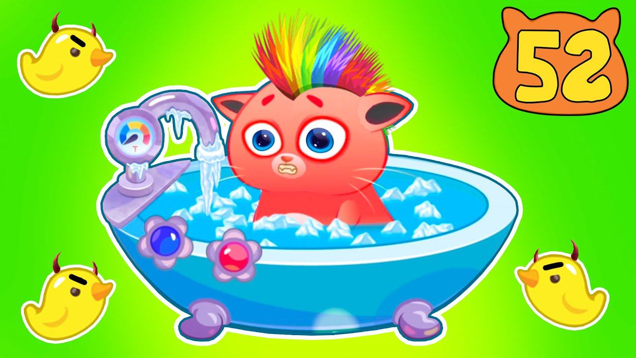 Суровый КОТИК БУБУ №52. Секретный клуб.  Мультик ИГРА про котят на канале Хвостик ТВ