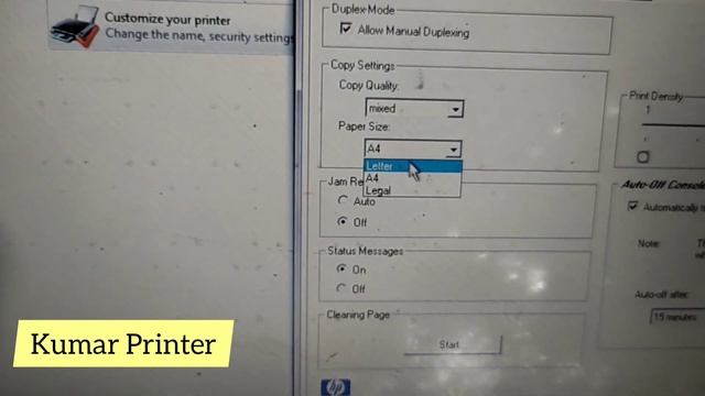HP LASERJET M1136 PHOTOCOPY SIZE SETTING | A4 paper setting | Hp 1136 printer setting guide смотреть онлайн