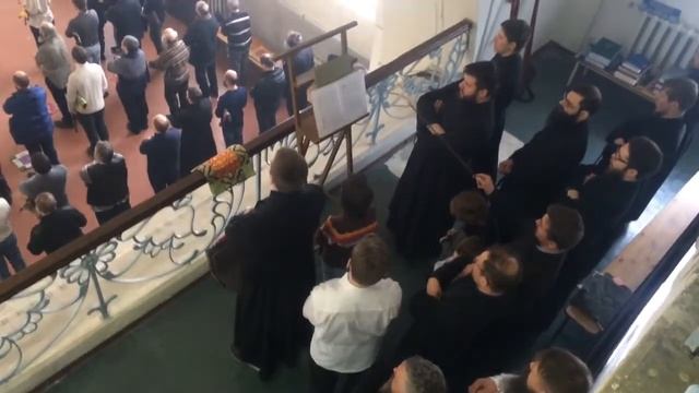 Освящение храма в малом Гавриковом переулке (04.03.2018) - Отче наш смотреть онлайн