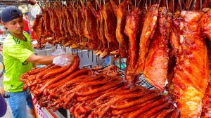 Аппетитное камбоджийское приключение с уличной едой - Коллекция уличной еды.