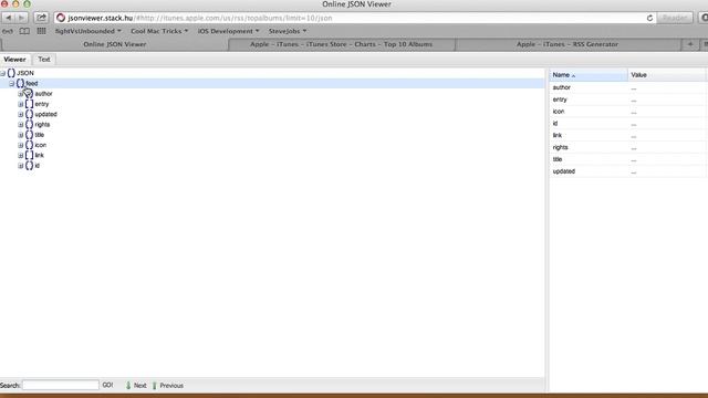 JSON Parsing Tutorial - Xcode 4.5 - Top 10 iTunes Albums смотреть онлайн