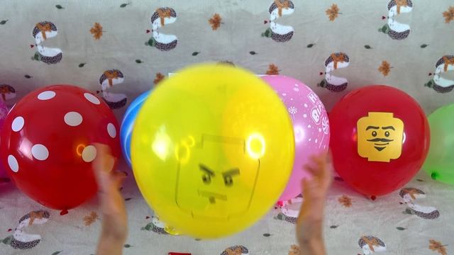 FUN BALLOON POP COMPILATION!!! #satisfying #asmr #popping #balloon #color #fun