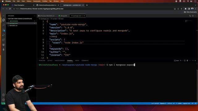 Complete Guide to Setting Up NodeJS and MongoDB on GitHub Codespaces смотреть онлайн