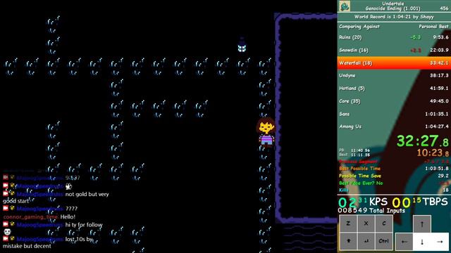 Undertale Genocide Ending Speedrun in 1:04:19 (Former WR 1.001) смотреть онлайн