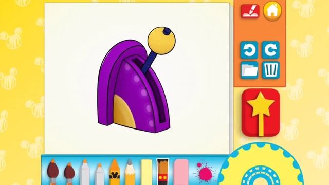 Mickey Mouse Clubhouse Disney Junior Color and Play Game Paint 3D Animated Coloring Book смотреть онлайн