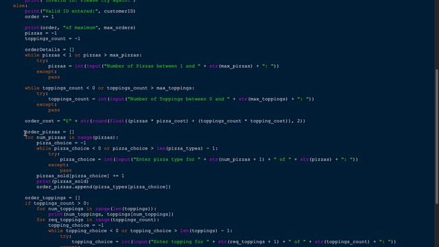 PizzaOrderingSystem смотреть онлайн