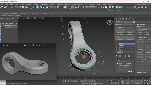 Complex Hard Surface. Modeling In Minutes! #3ds #3dsmax #howto