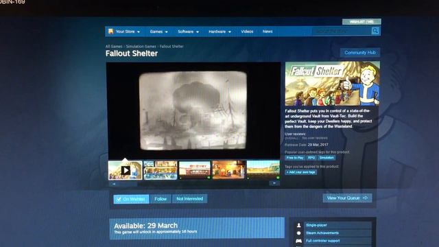 Fallout Shelter on Steam смотреть онлайн