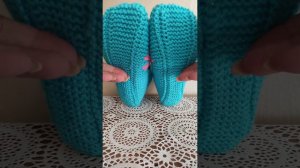 жмите на фото под видео #калиновская #crochet #gestrickenehausschuh #knitting #handmade