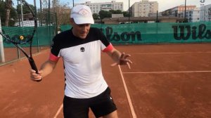 Теннис. Точка удара. Как её найти?