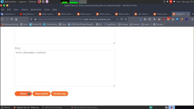 Web cache poisoning with an unkeyed header смотреть онлайн
