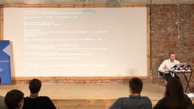 Александр Малиновский, "Applications Development with Cloud Foundry" смотреть онлайн