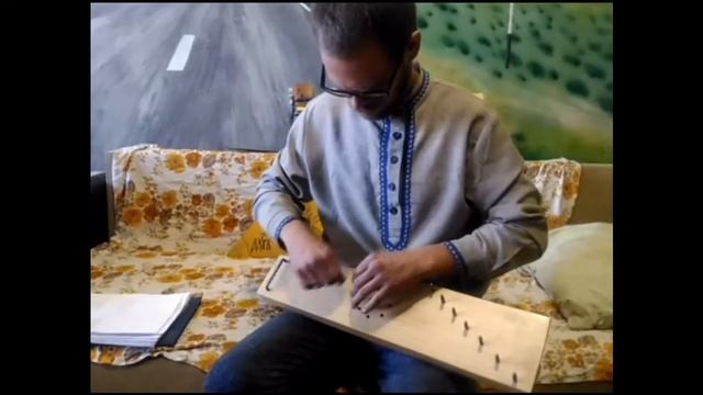 Ты сегодня заболела. Автор стихов В.Мельников. Играем на 7ми струнных новгородских гуслях смотреть онлайн