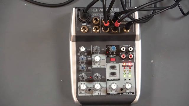 Behringer Xenyx Q502 USB - Mini Mischpult für Anfänger? - Teil 1 смотреть онлайн