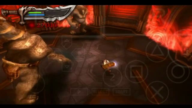 God of War Chains of Olympus- No Upgrade- Cyclops and Harpies Battle God Mode смотреть онлайн