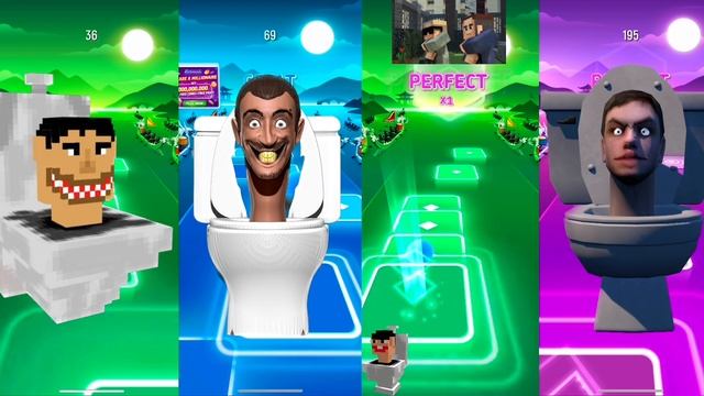 Minecraft Toilet Man ? Skibidi Toilet Man ? Minecraft Toilet Man ? Skibidi Toilet Men ? Who Is Best