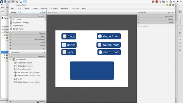 58 JAVA FX GUI Scene Builder Drag & Drop смотреть онлайн