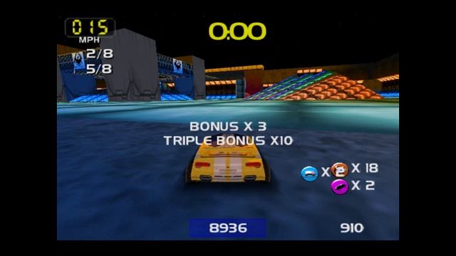 Midway Arcade Treasures 3 - PS2 - San Francisco Rush 2049 - Stunt - All Stunt Tracks смотреть онлайн