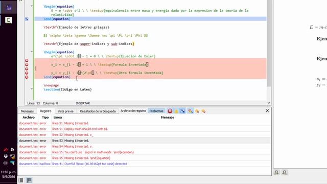 Latex - Ecuaciones y Código смотреть онлайн