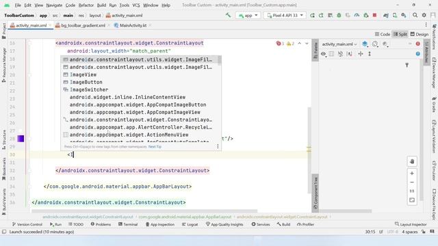 Android Studio - Como Criar uma TOOLBAR CUSTOMIZADA - Guia Absolutamente Completo смотреть онлайн