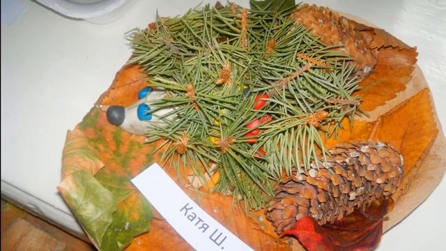 Гр .9 Выставка поделок из природного материала смотреть онлайн