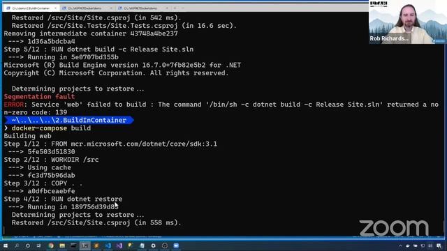 ASP.NET in Linux and Windows containers смотреть онлайн