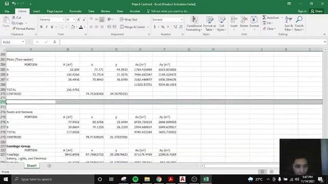 CADD312 - PLATE 6: CENTROID CALCULATION (AUTOCAD) смотреть онлайн